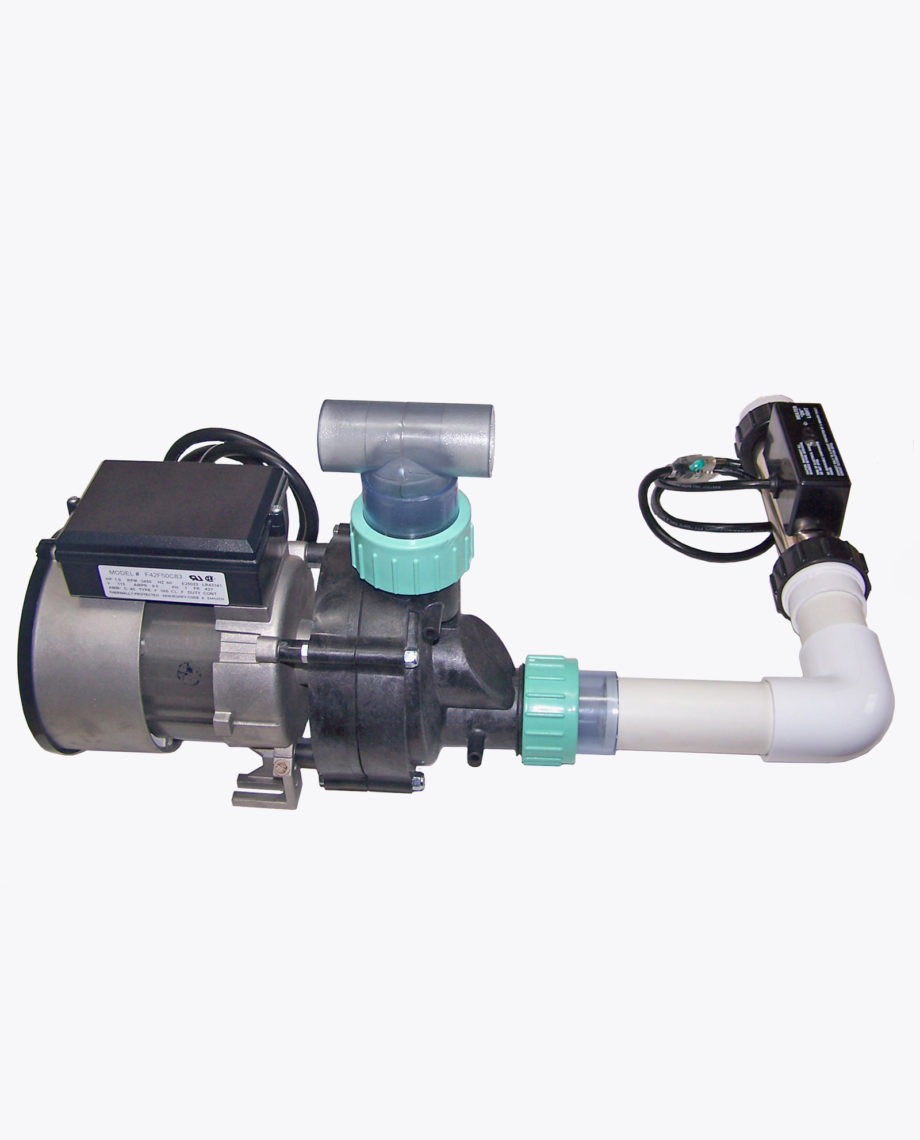 Whirlpool Bathtub Jet Pump & Heat Master Inline Heater System w/ Unions