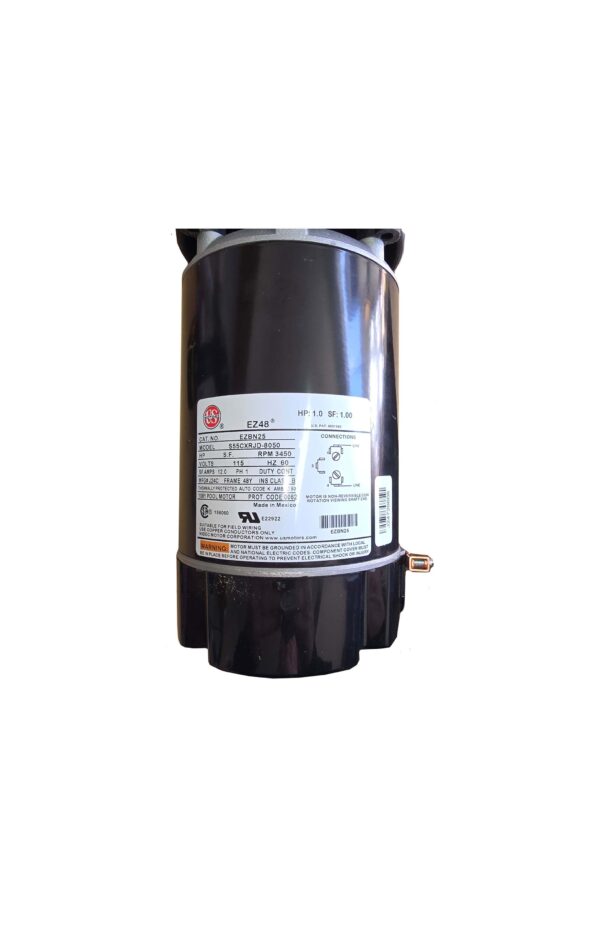 Balboa Jetted Bathtub Pump - 1hp (1.5hp SPL) w/ Internal Air Switch & Cord 115Volts - fits most all bathtubs
