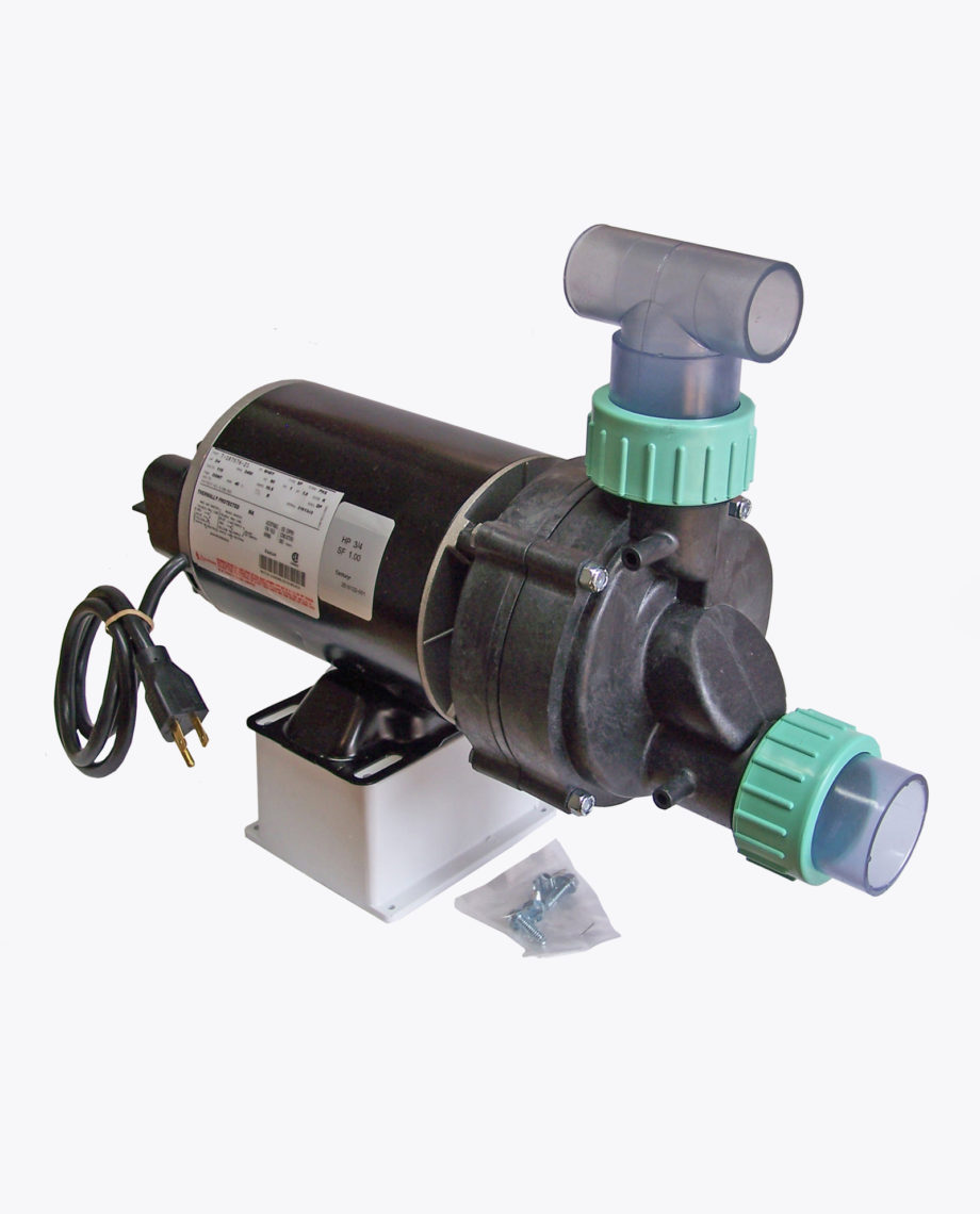 Bathtub Pump 3/4 hp w/ Air Switch, Cord, 115volts, 10.5 amps w