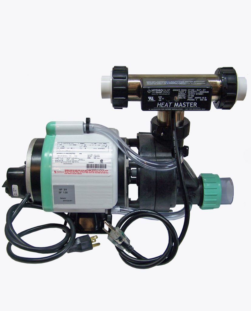 Whirlpool Bathtub Pump with Ultimate Heating System Heat Transfer