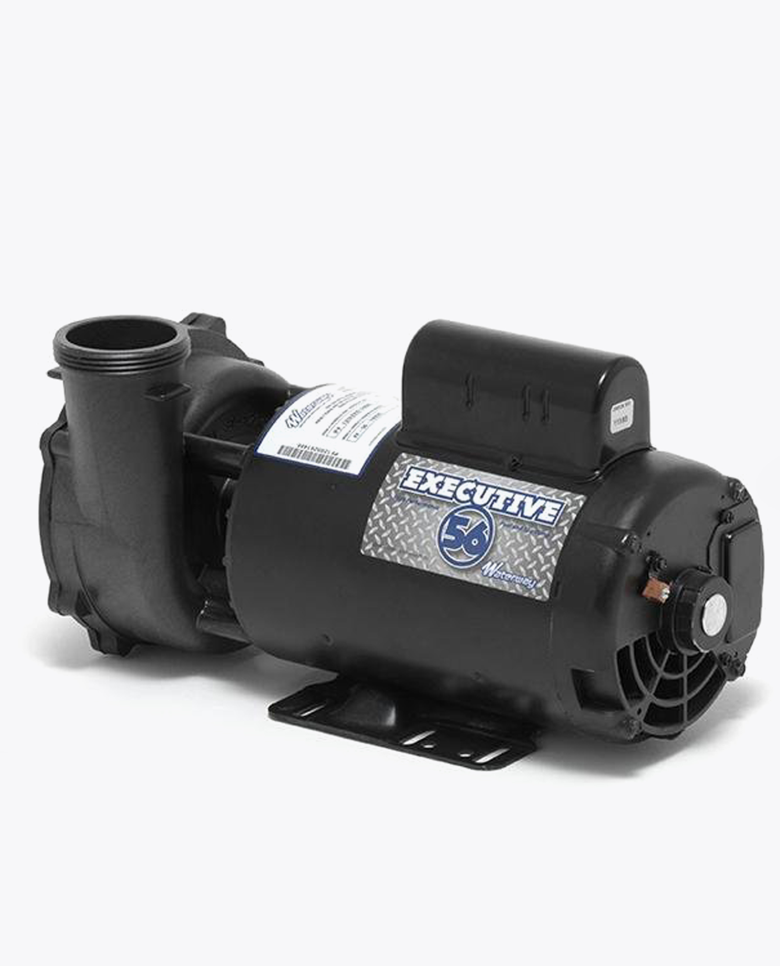 Waterway Executive 56Frame 5HP SingleSpeed Spa Pump, 2in. Intake, 2in