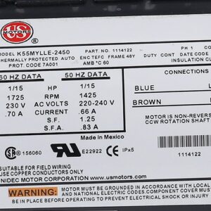 Label Balboa WOW Cir Pump 230 2