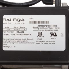 Whirlpool Bath Tub Jet Pump – 1.5hp, 13 amps, 115 volts w/ Cord and Air Switch