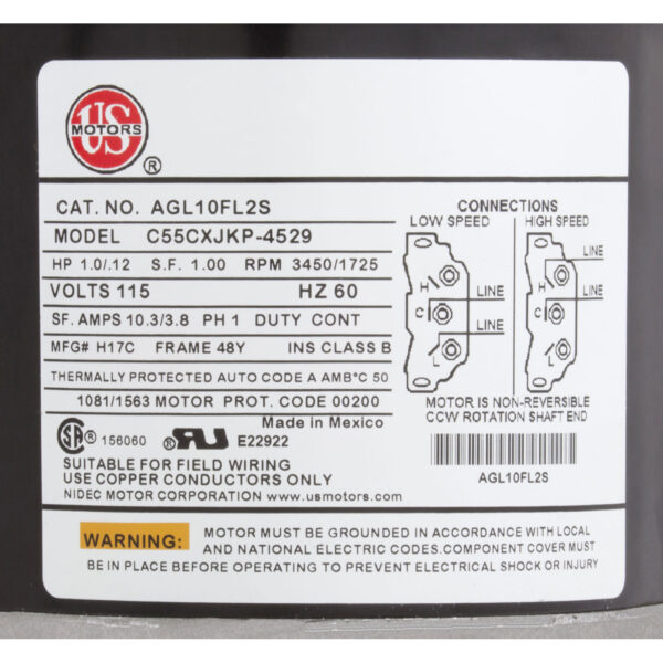 Aqua-Flo/Gecko Aqua-Flo Flo-Master 1HP 115V Duel Speed Center Discharge Pump